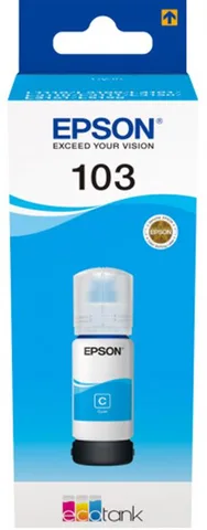 Чернила Epson 103 65 мл Cyan (C13T00S24A)