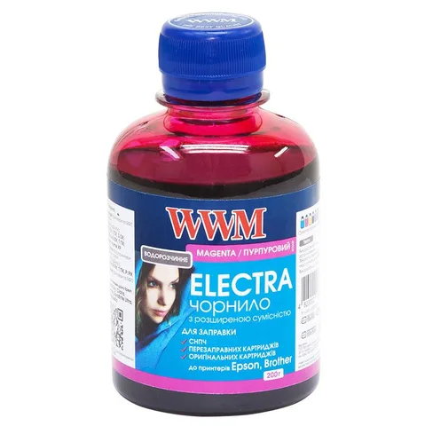 Чернила WWM Epson Universal Electra 200 мл Magenta (EU/M)