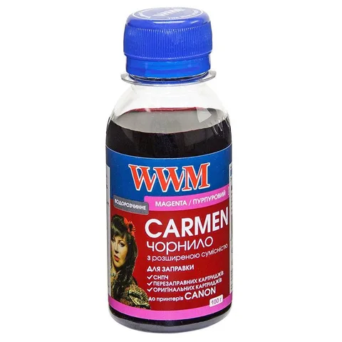 Чернила WWM Canon Universal Carmen 100 мл Magenta (CU/M-2)