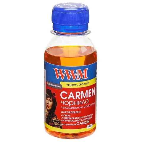 Чернила WWM Canon Universal Carmen 100 мл Yellow (CU/Y-2)
