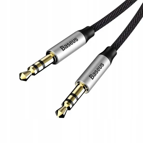 Кабель Baseus Yiven Audio Cable M30 1.5M (CAM30-CS1) Silver+Black