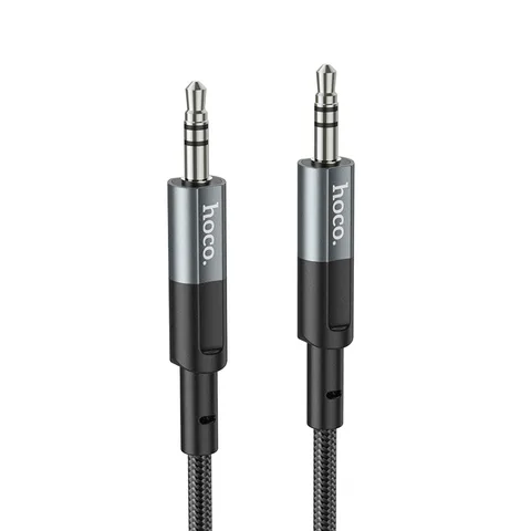 Кабель Hoco AUX Audio Cable (UPA23) Metal Gray