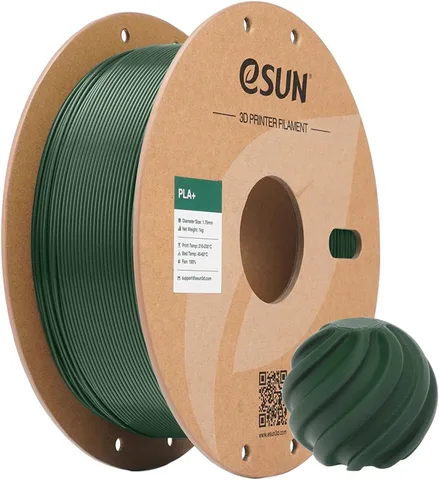 Филамент eSUN PLA+ 1.75 мм 1 кг Olive Green (PLA+175OG1KG)