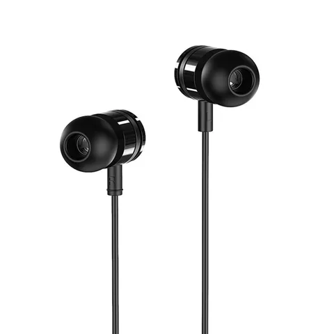 Наушники BOROFONE BM31 Mysterious universal earphones with mic Black (BM31B)