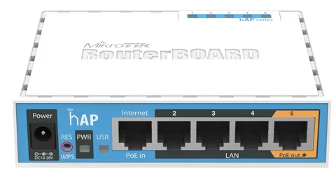 Беспроводной маршрутизатор MikroTik hAP (RB951Ui-2ND)