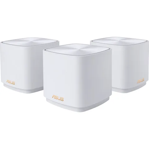 Wi-Fi Mesh система Asus ZenWi-Fi XD4 Plus White (3-pack) (90IG07M0-MO3C40)