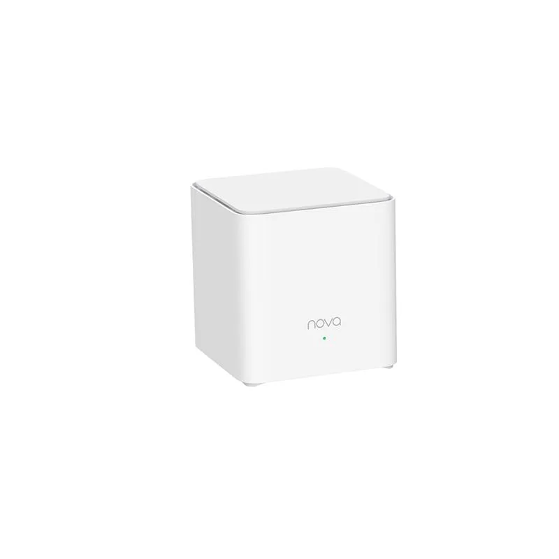 Білий кубічний модуль Wi-Fi Mesh системи Tenda nova MX3