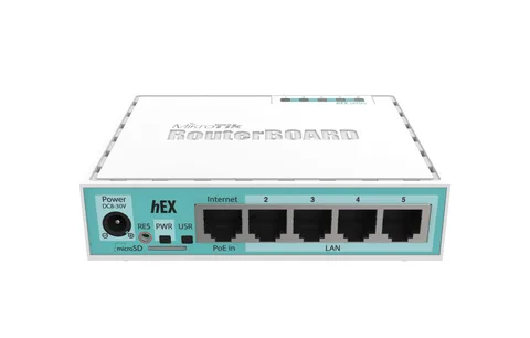 Маршрутизатор MikroTik RouterBoard hEX (RB750Gr3)