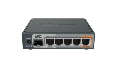 Маршрутизатор MikroTik RouterBoard hEX S (RB760iGS)