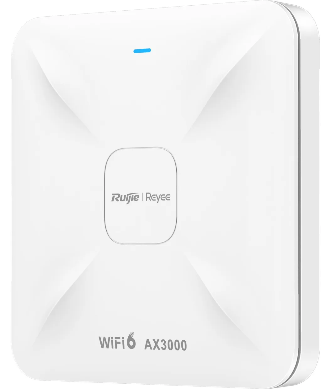 Корпус точки доступа Ruijie Reyee RG-RAP2260(G) белого цвета в перспективе справа