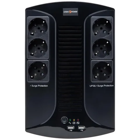 ИБП LogicPower 650VA-6PS 650VA/455W (LP4324)