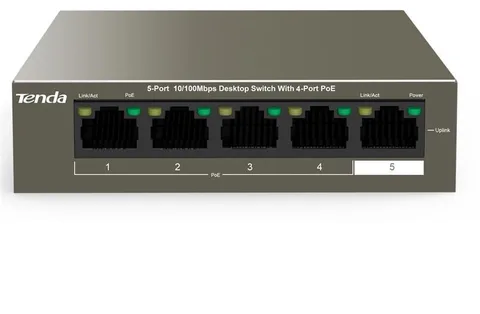 Коммутатор Tenda TEF1105P-4-38W