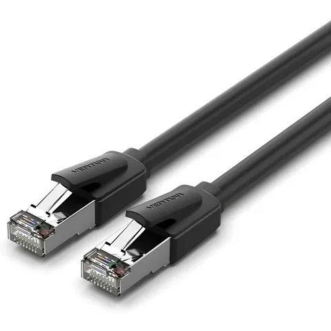 Патч-корд Vention CAT8 40Gigabit SFTP Ethernet 3m (IKKBI) Black