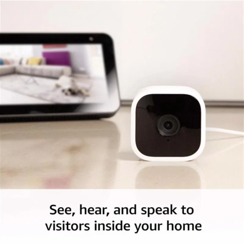 IP камера Amazon Blink Mini 1080P HD Indoor Smart Security (BCM00300U) (2.8 мм) — фото 3