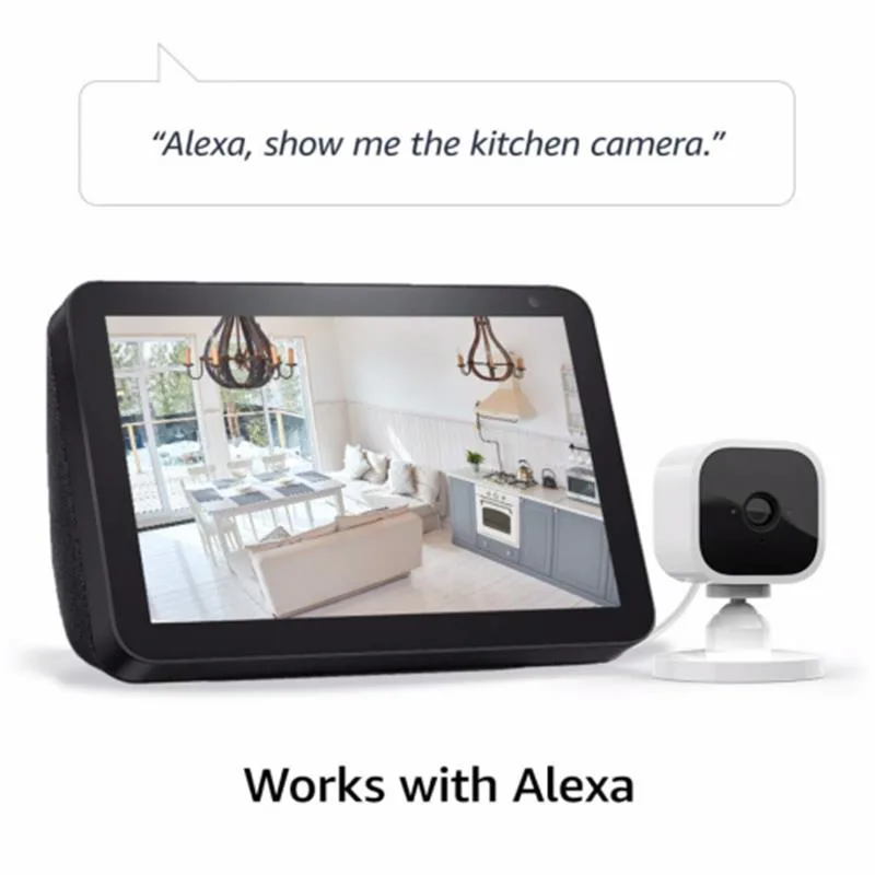 IP камера Amazon Blink Mini 1080P HD Indoor Smart Security (BCM00300U) (2.8 мм) — фото 5