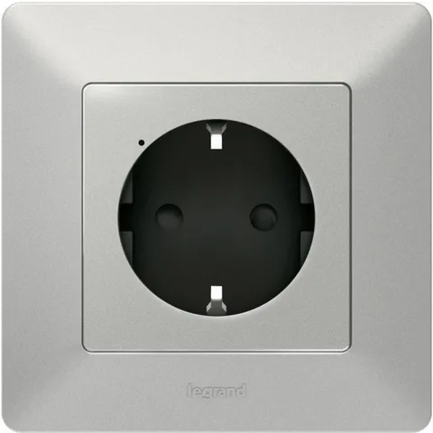Умная розетка Legrand Valena Life with NETATMO (752394) Aluminum