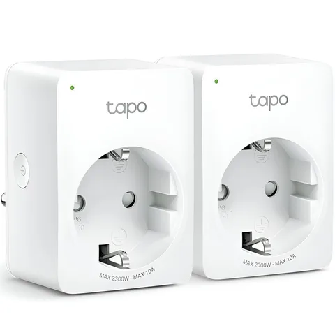 Умная розетка TP-Link Tapo P100 2 шт. (TAPO-P100-2-PACK) White