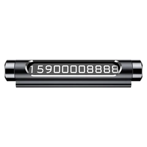 Парковочная карта Baseus Temporary Parking Dual Number Card (ACNUM-C01) Black
