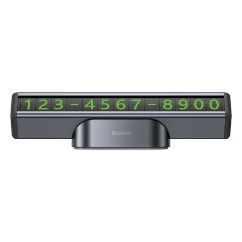 Парковочная карта Baseus Square Bar Temporary Parking Number Plate (CNFT000001) Black