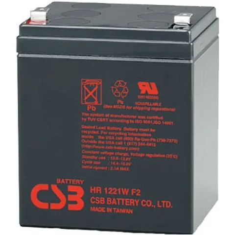 Аккумуляторная батарея CSB 12V 5AH (HR1221W)