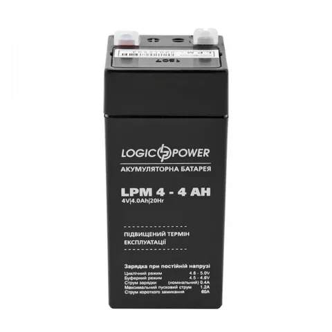 Аккумуляторная батарея LogicPower LPM 4V 4AH (LP4135)