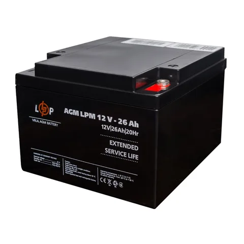 Аккумуляторная батарея LogicPower LPM 12V 26AH (LP22883)