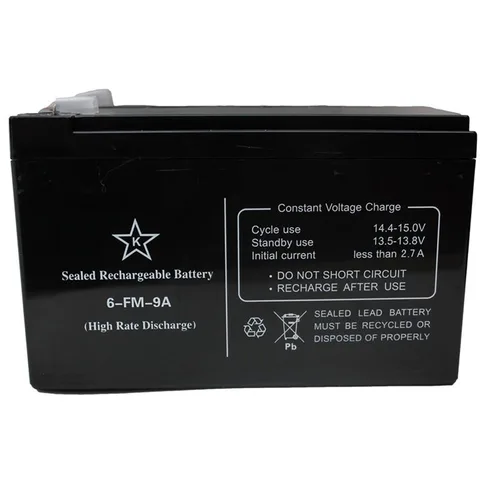 Аккумуляторная батарея KSTAR 12V 9AH (6-FM-9A)