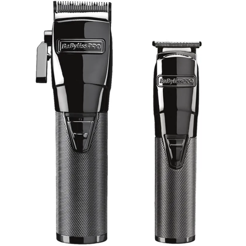 Машинка для стрижки Babyliss Pro FX8705E GunSteel FX Grooming Set — фото 2