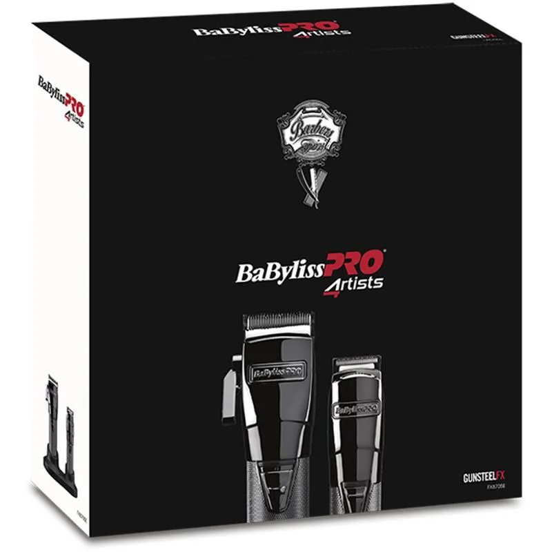 Машинка для стрижки Babyliss Pro FX8705E GunSteel FX Grooming Set — фото 5