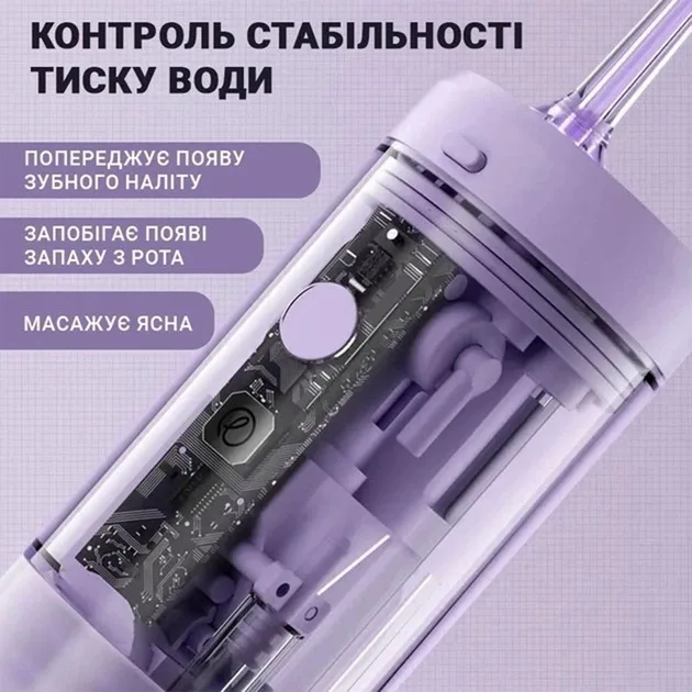 Ирригатор Enchen Mint3 Lilac — фото 4
