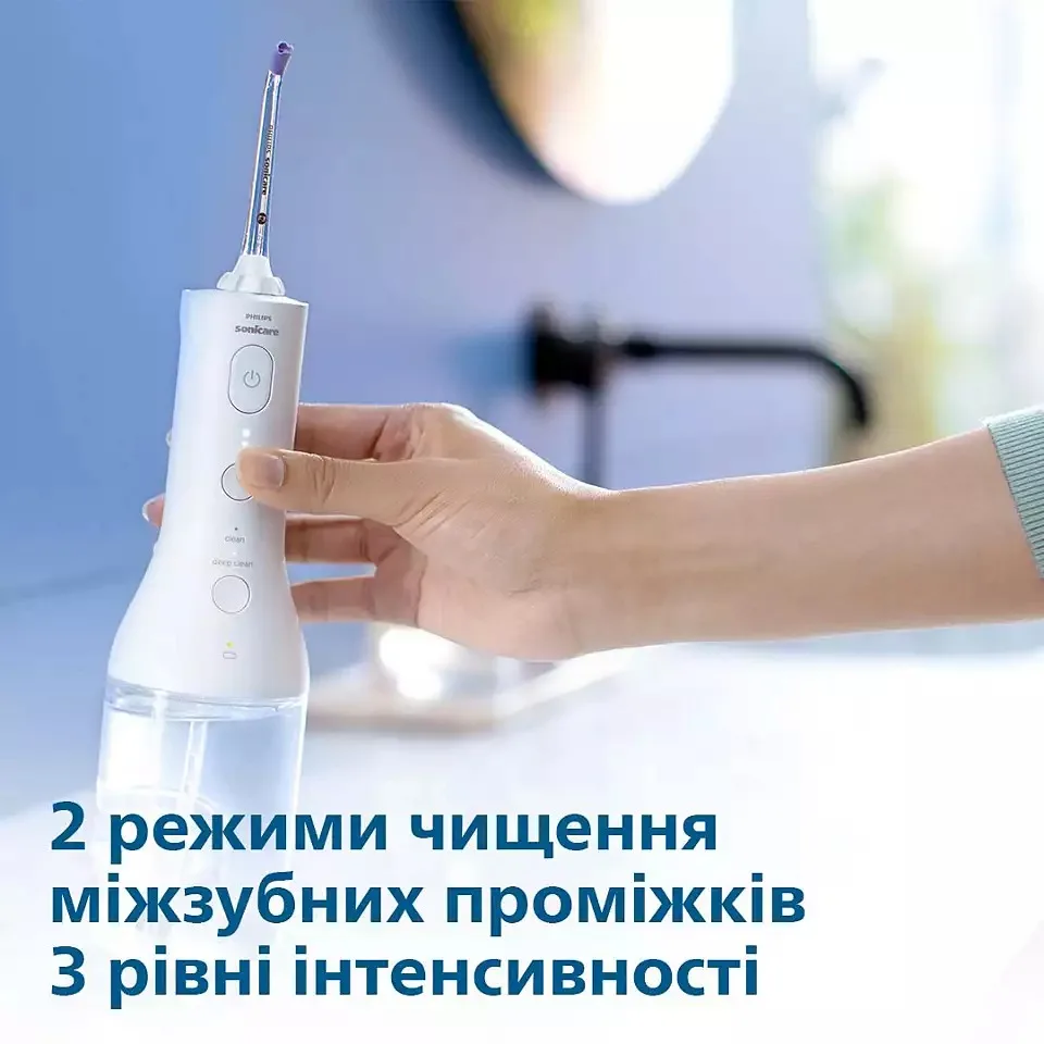 Іригатор Philips Sonicare Cordless Power Flosser 3000 HX3826/31 — фото 7