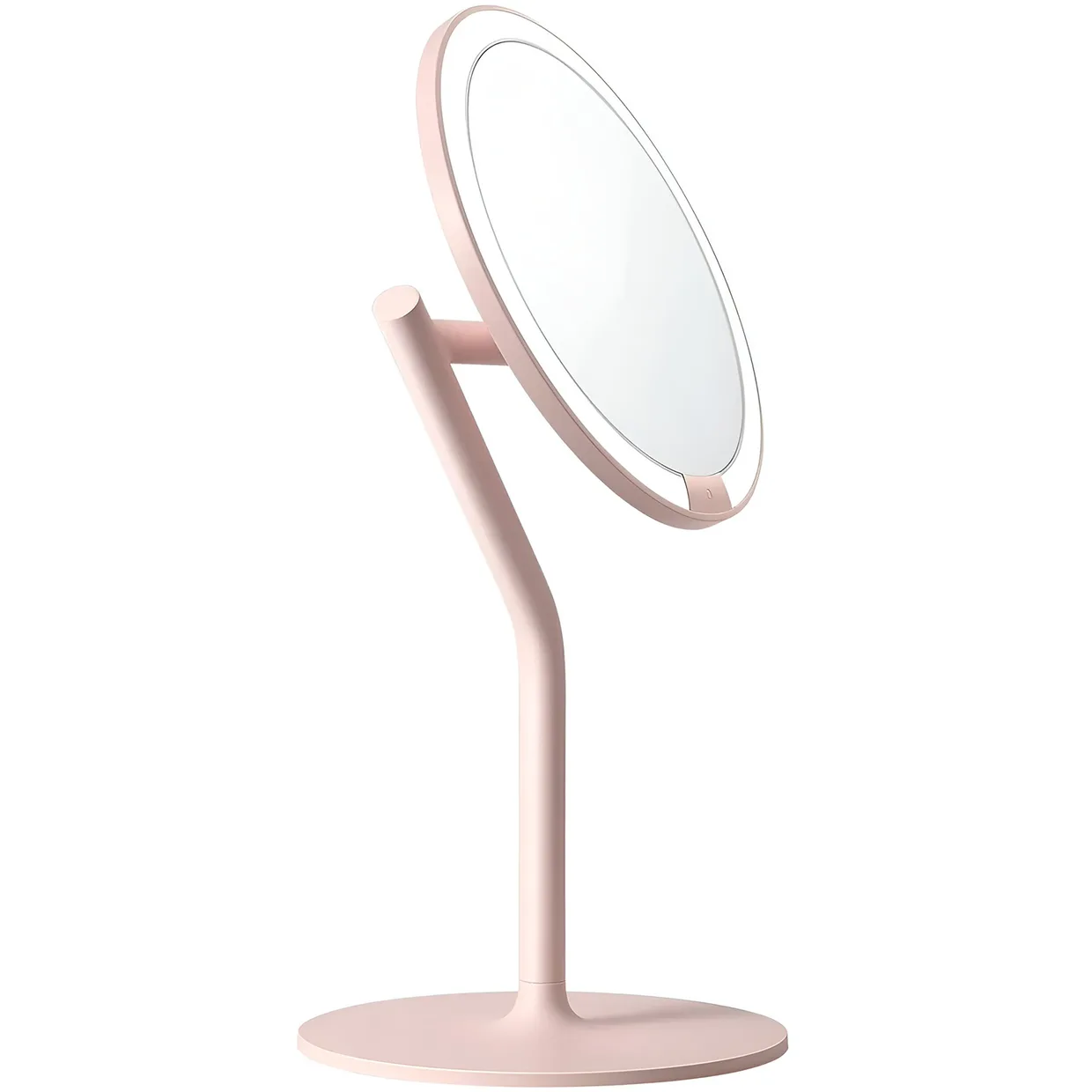 Зеркало для макияжа Xiaomi Amiro mini 2S Desk Makeup Mirror (AML117) Pink — фото 2
