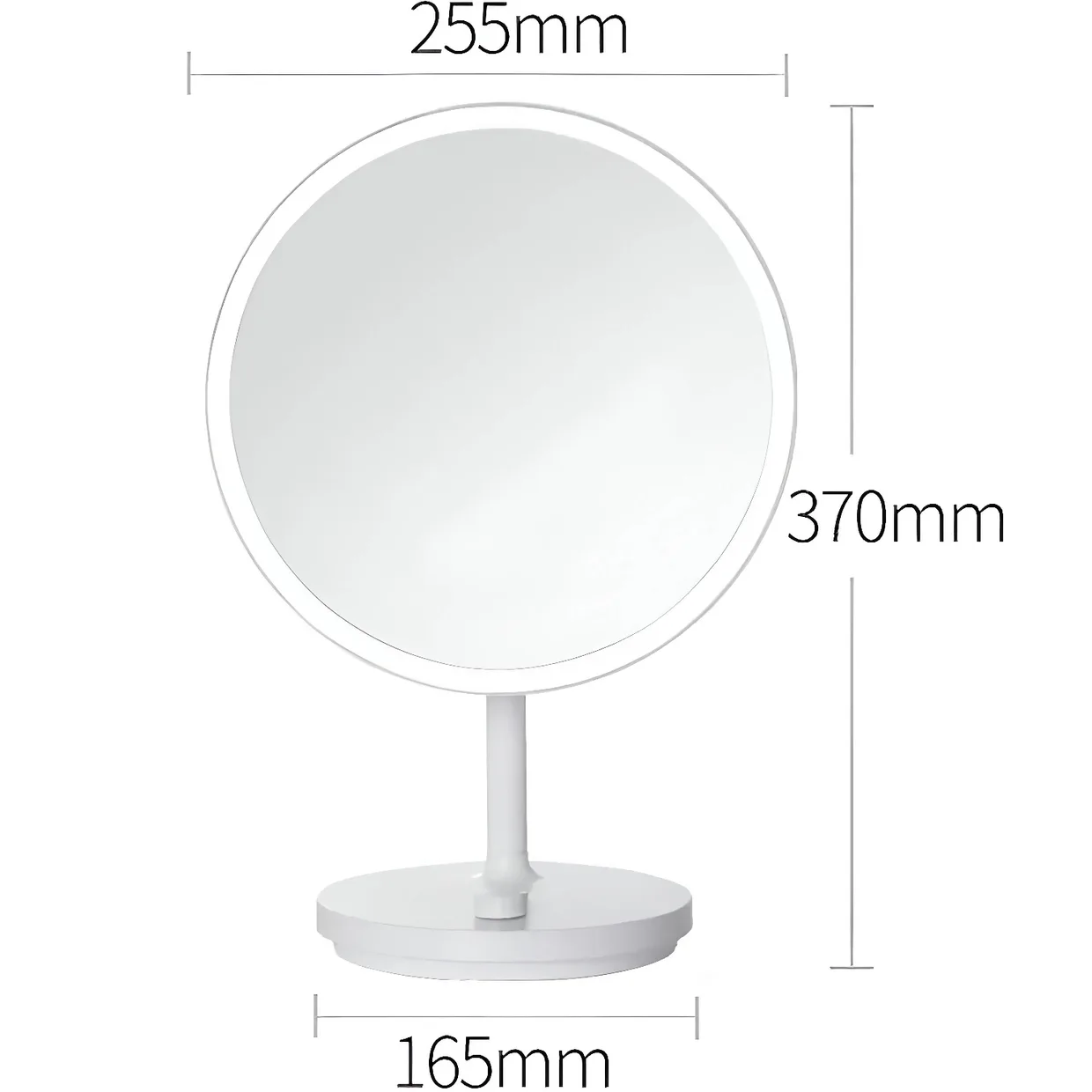 Зеркало для макияжа з LED подсветкой Xiaomi Jordan-Judy 10" (NV535) — фото 2