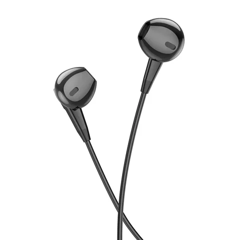 Наушники BOROFONE BM68 Kelly universal earphones with mic Black (BM68B)