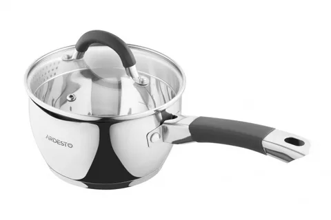 Ковш с крышкой и сливом Ardesto Gemini Livorno 1.6 л (AR1916GS)