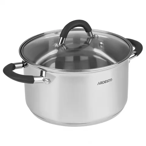 Кастрюля с крышкой Ardesto Gemini Salerno 4.4 л (AR1947CS)