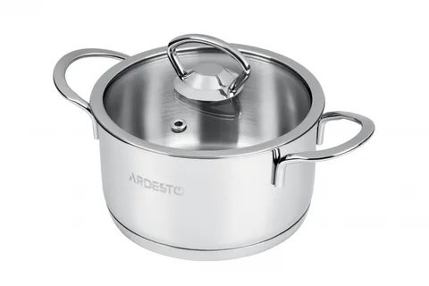 Кастрюля с крышкой Ardesto Luna 1.2 л (AR0612S)