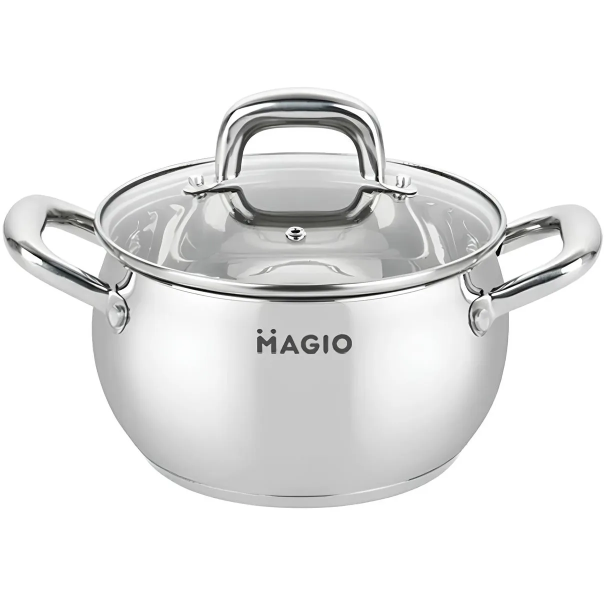 Кастрюля с крышкой Magio 6.1 л (MG-1206)