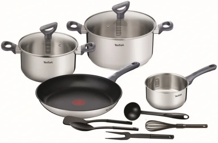 Набор посуды Tefal Daily Cook 11 предметов (G713SB45)