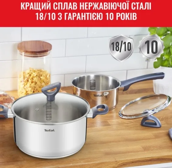 Набор посуды Tefal Daily Cook 8 предметов (G712S855) — фото 13