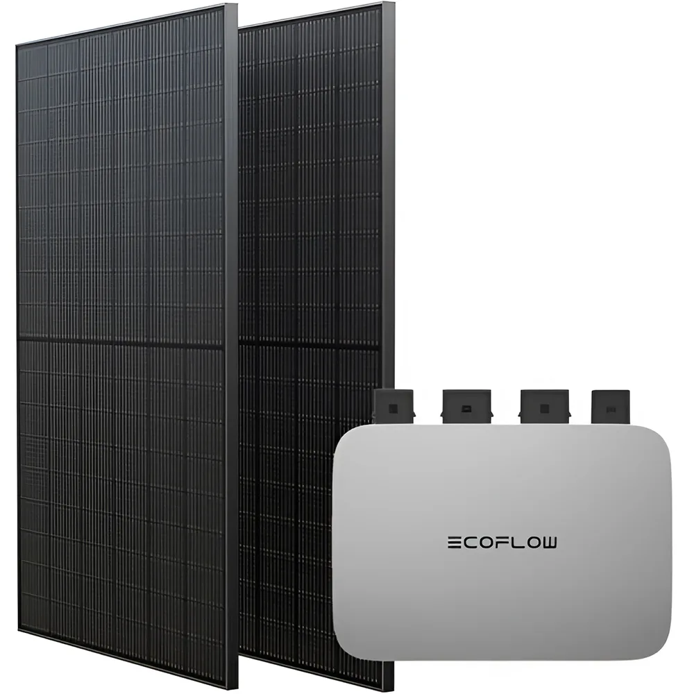 Комплект EcoFlow PowerStream – микроинвертор 600W + солнечные панели 2x400W (EFPowerStreamMI-EU-600W/ZPTSP300-2-AKIT-4)