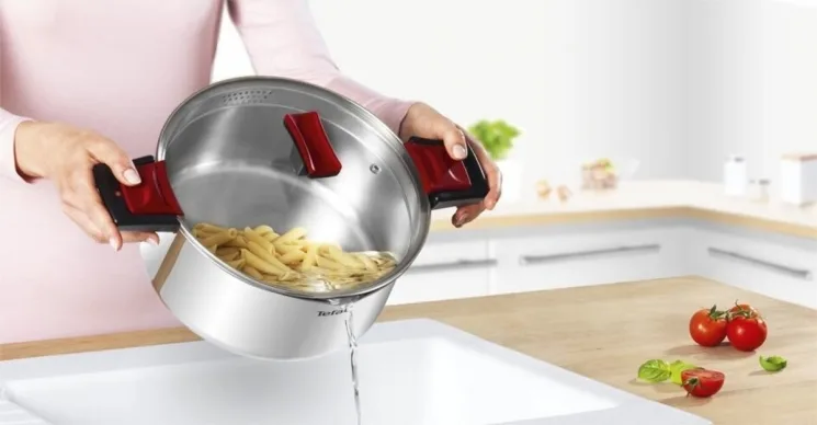 Набор посуды Tefal Cook&Clip 10 предметов (G723SA74) — фото 2