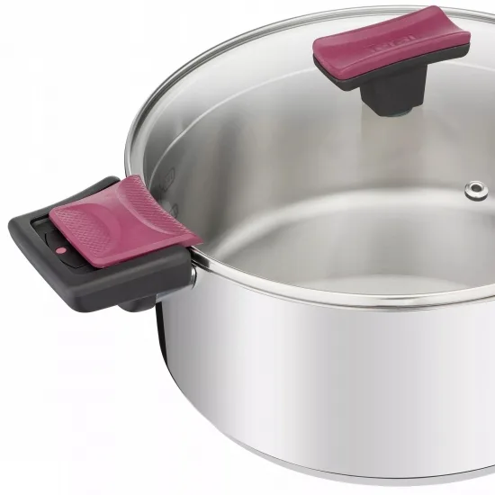 Набор посуды Tefal Cook&Clip 10 предметов (G723SA74) — фото 6