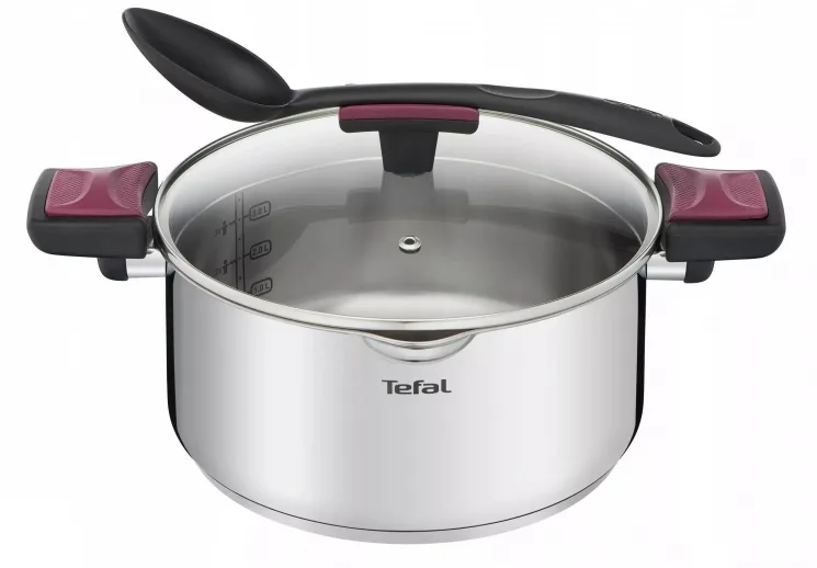 Набор посуды Tefal Cook&Clip 10 предметов (G723SA74) — фото 7