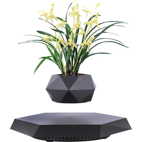 Магнитный левитационный горшок для растений Xiaomi HCNT Magnetic Levitating Pot M10-PZ1 (SIM10-PZ1) Black