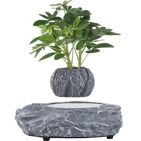 Магнитный левитационный горшок для растений Xiaomi HCNT Magnetic Levitating Pot M5B-P (M005B-P) Gray