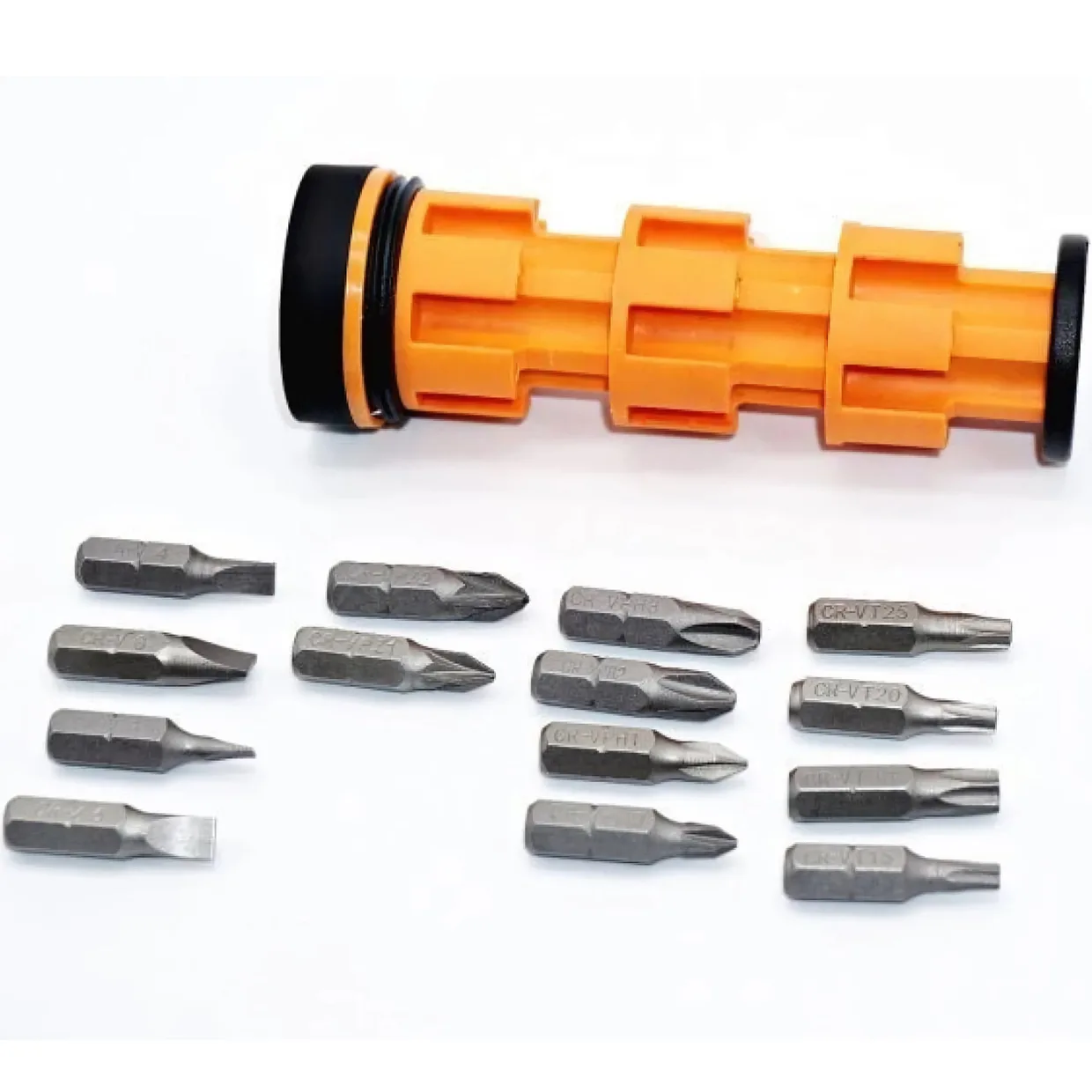 Отвертка Xiaomi Jiuxun Tools Screwdriver + биты 18 шт. (Q/NBJX001) — фото 3