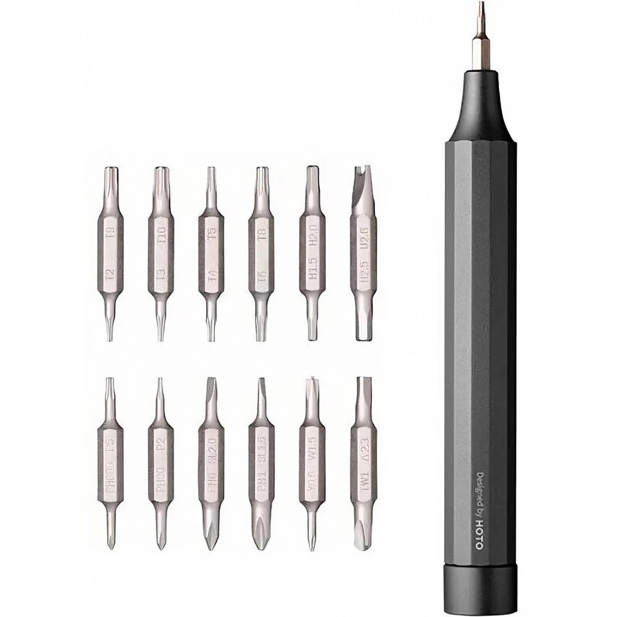 Отвертка Xiaomi HOTO Precision Screwdriver Kit 24-in-1 (QWLSD004) Black