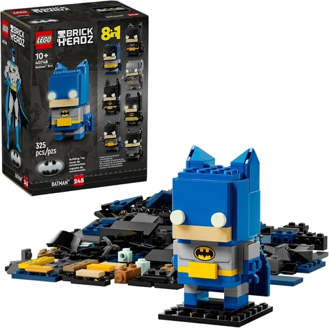 Конструктор LEGO BrickHeadz Фігурка Бетмен 8 в 1 (40748)