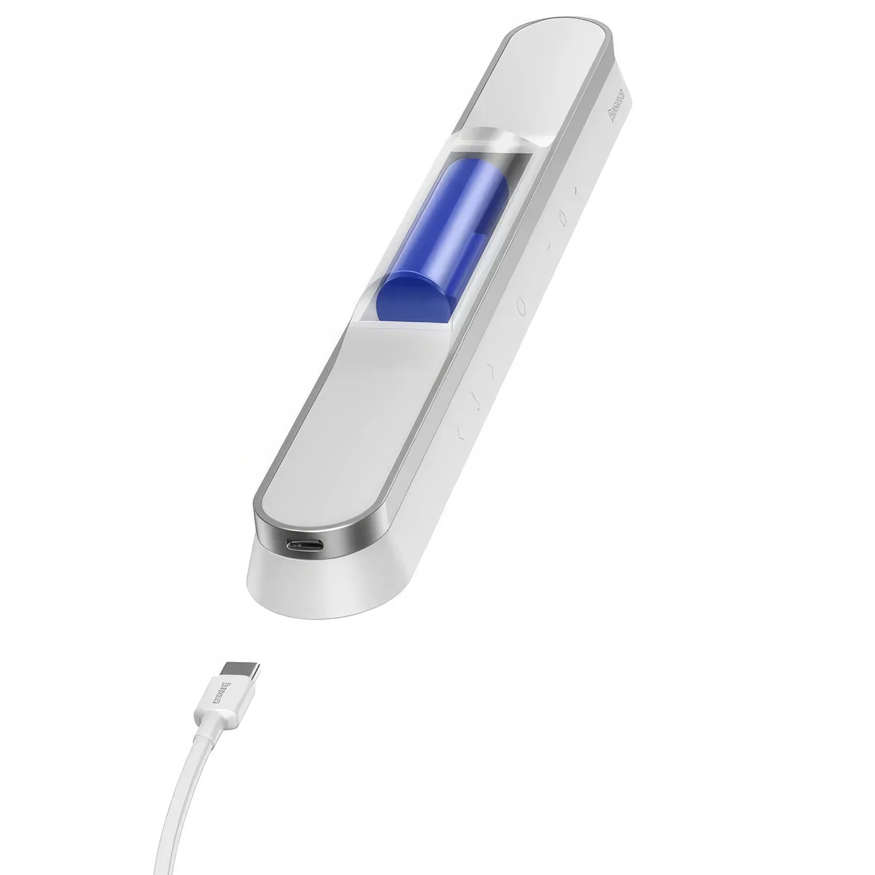Офисная настольная лампа Baseus Magnetic Stepless Dimming Charging Desk Lamp Pro (DGXC-02) White — фото 4